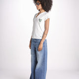 t-shirt con scollo JWTN02652 JUDO 103 zadig & voltaire 