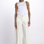 Pantalone GRACE taschina misto lino zampa GRACE TMLS06 043 ps don't forget me 