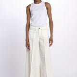 Pantalone GRACE taschina misto lino zampa GRACE TMLS06 043 ps don't forget me 