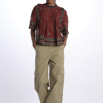 SIERRA top voille stampato 141 MULTI sea ny 