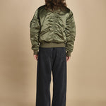 bomber unisex nylon raso 756111 MA1 SAGE GREEN alpha 