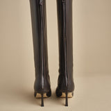 stivale alto liscio PETRA CALF F870SSN CHC studio AMELIA 