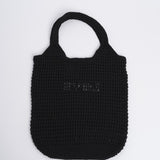 Borsa LOVE uncinetto C35099 BLACK mele 