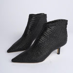 Stivaletto intrecciato 9506 NERO milaura 