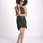 miniabito in cochet 26103 BLACK nima 