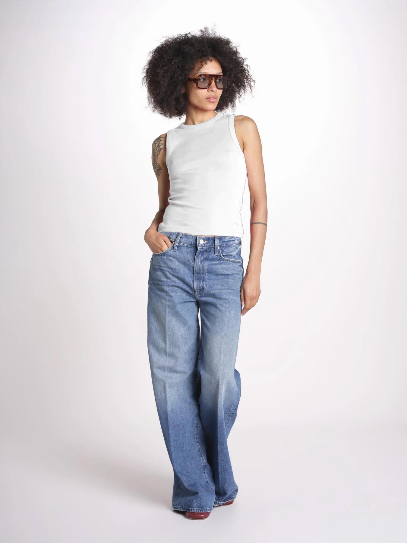 Top a righe GAIA 6EVB05-V13745 ECRU vanessa bruno 