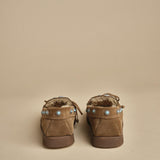 scarpe camoscio con pietre LAKOTA BROWN fortela 