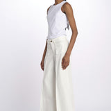 Pantalone GRACE taschina misto lino zampa GRACE TMLS06 043 ps don't forget me 