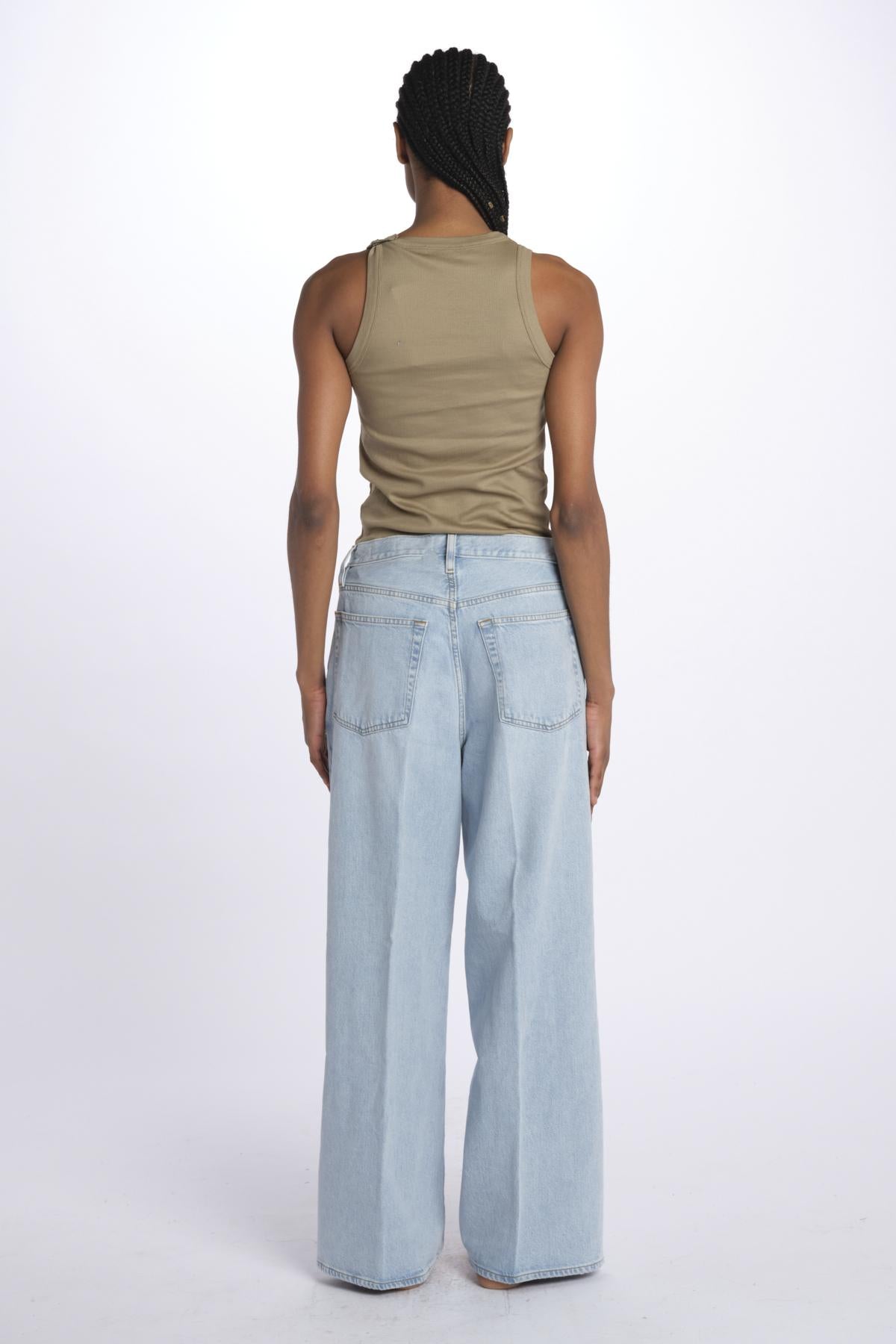 Denim LE LOW BAGGY fondo stracciato LLBW967 ATTIE frame 