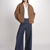 PALCHI giacca cropt scamosciasta con tasche applicate PALCHI2615441021650 002 weekend maxmara 