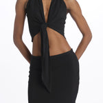 Gonna lunga 40702-412 NERO federica tosi 