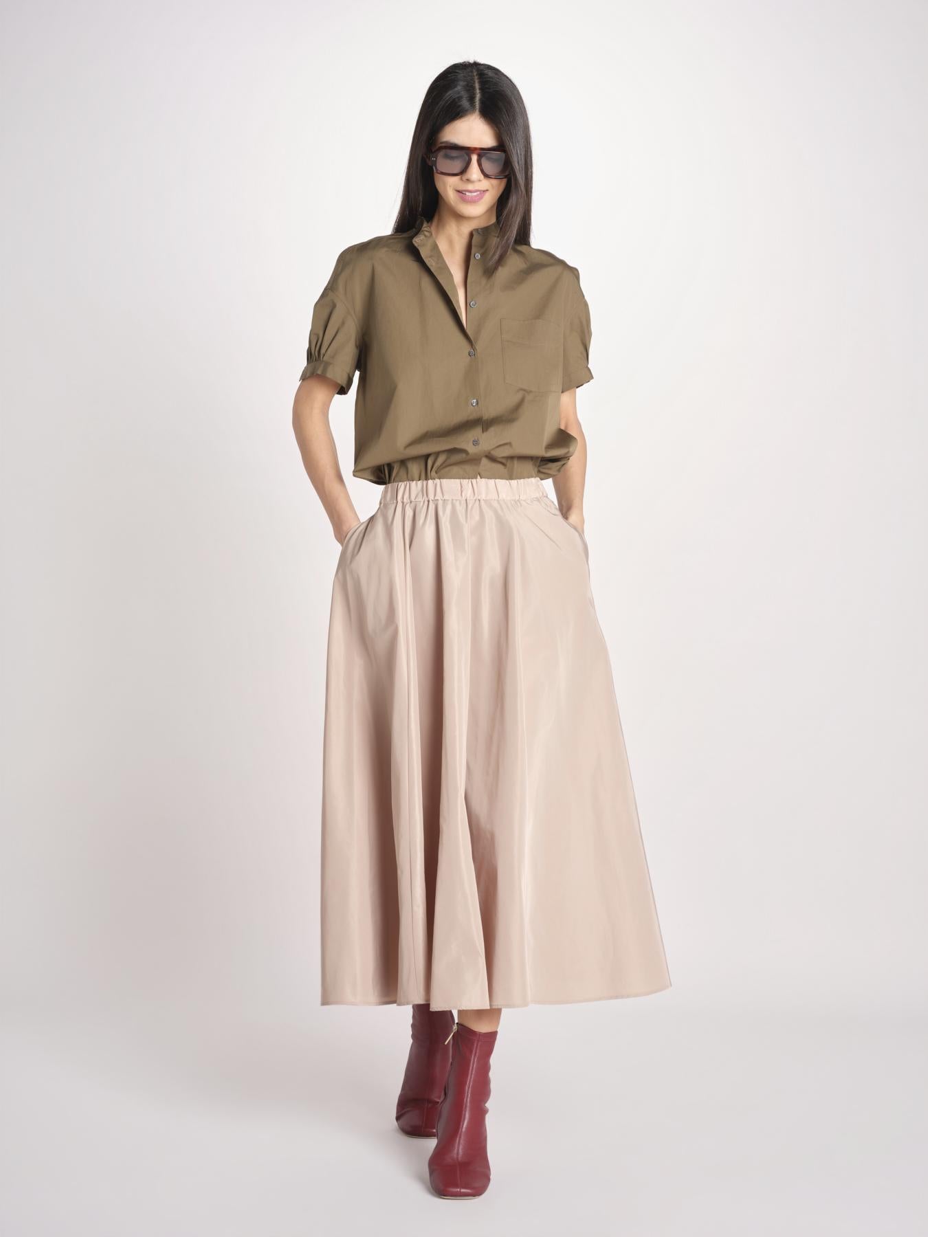 gonna a ruota in nylon 5N23 01047 BEIGE aspesi 