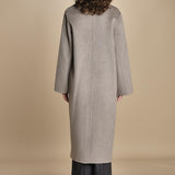 CLARA cappotto doppiopetto IO1111105 BE457 ivy oak 