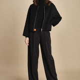 bomber in panno double BWELFRETF5 BLACK bombers original 