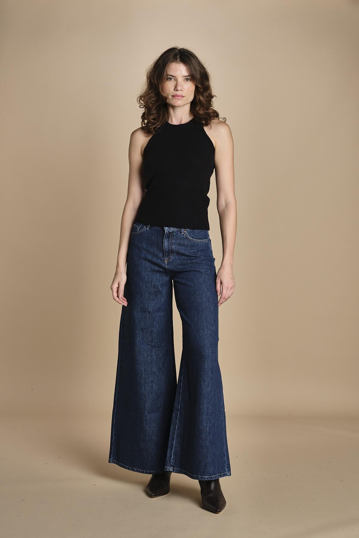 96% COTONE 4% ELASTAN SERENA XJBO1 DENIM BLUE COMFORT ps don't forget me 