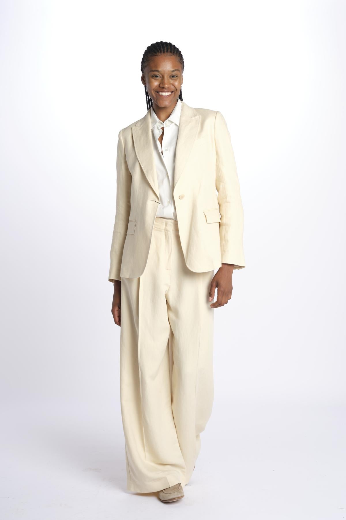 Giacca NALUT lino 1 bottone 2515041012600 035 weekend maxmara 