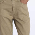 Denim LINDY combo stretto cropped LINDY KHAKI true avenue 