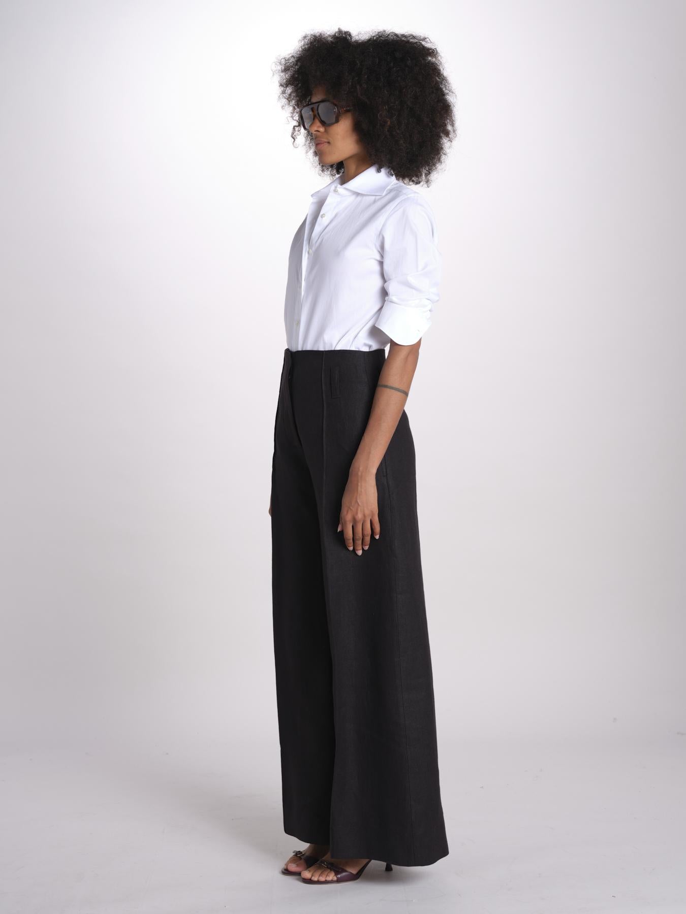 pantalone largo con nervature ORIANA 540 5033 quelledue 
