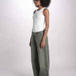 pantalone 5 tasche PIA DENIMCOLOR GREEN true avenue 