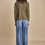 TACY camicia in jersey BETB500 MILITARY hartford 