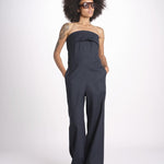 tuta in lino CENELIA NAVY ba&sh 