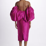  MARCIAMIDIDRESS FUCHSIA solace 