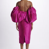  MARCIAMIDIDRESS FUCHSIA solace 