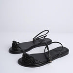 Sandalo EMMA con perline EMMA BLACK ancient greek 