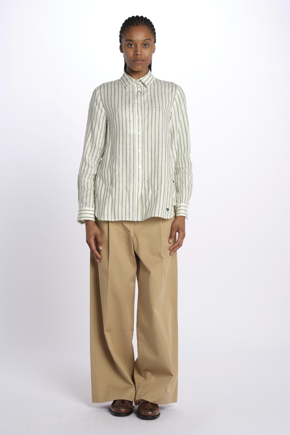 Camicia JOSEF lino righe 2515111052600 005 weekend maxmara 