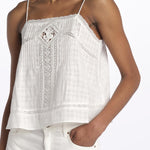 Top EVELY pizzo spallina EVELY ECRU vanessa bruno 