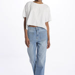 T-shirt FARPY  scatoletta cintura dietro FARPY T1758 010 bellerose 