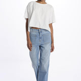 T-shirt FARPY  scatoletta cintura dietro FARPY T1758 010 bellerose 