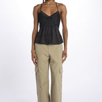 Cayonne satin WWCR01256 BLACK zadig & voltaire 