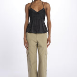 Cayonne satin WWCR01256 BLACK zadig & voltaire 
