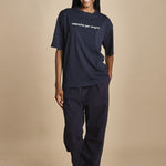 t-shirt con scritta Z800 01098 aspesi 