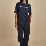 t-shirt con scritta Z800 01098 aspesi 