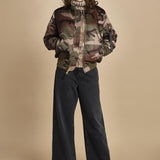 bomber unisex in nylon camouflage 756111C MA-408 CAMO alpha 
