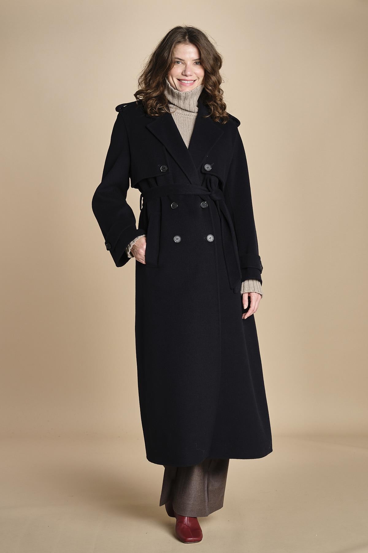 trench double lungo over COLETTE ANN IO111143 BL900 ivy oak 
