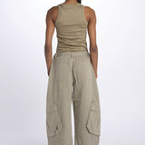 Pantalone cargo THE BUBBLE CARGO WP25WPA023 ROSEMARY frame 