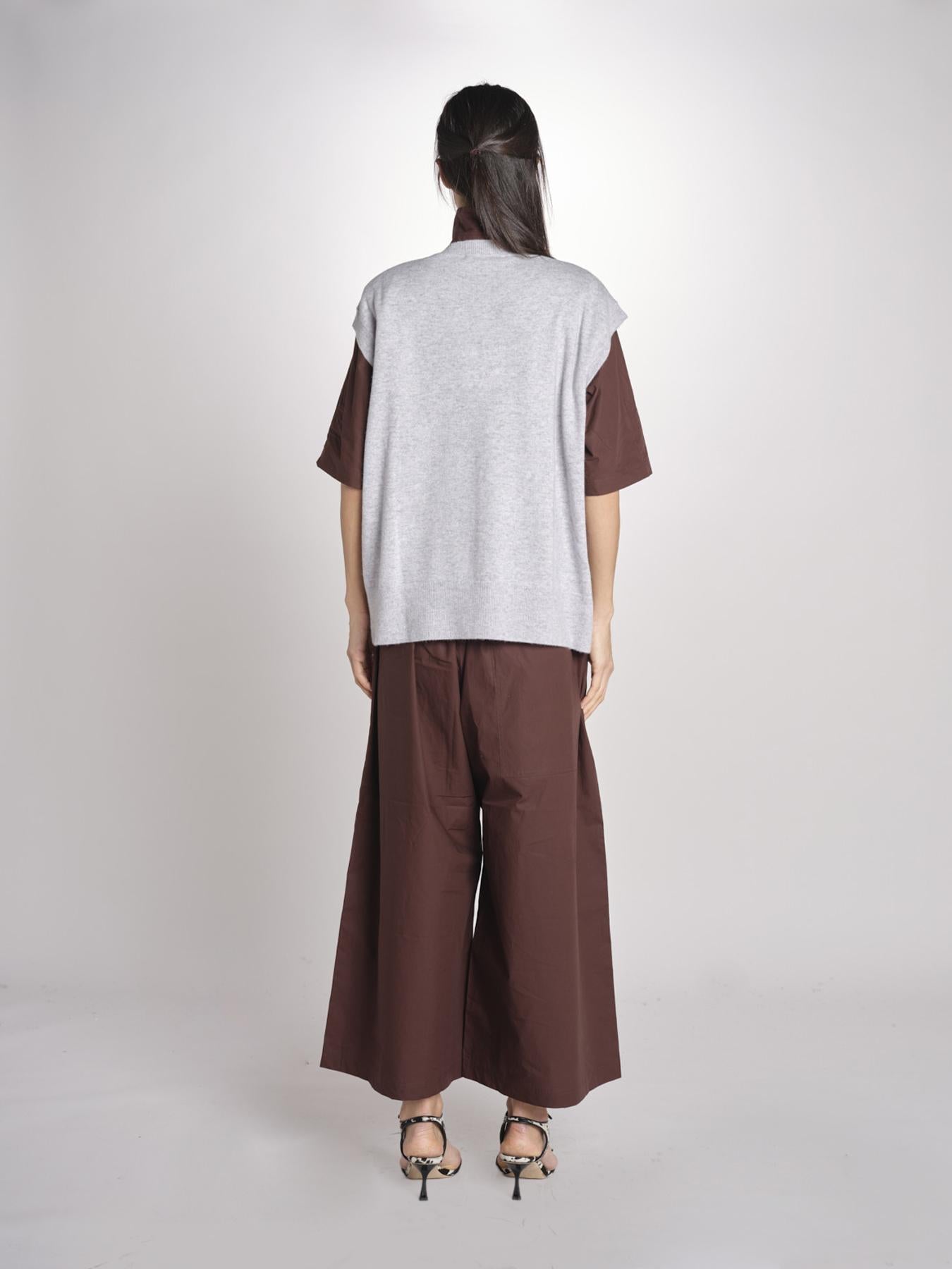 gillet over MISTLE LIGHT GREY sofie d'hoore 