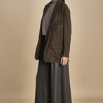 sahariana con tasche T8641 VERDE dusan 