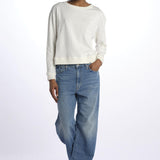 T-shirt felpa m/l WSW02 WHITE merz b 