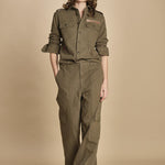 camicia militare. WWSH02247 LEAVES 308 zadig & voltaire 