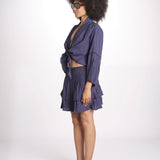 camicia con nodo MARIABL ENCRE laraethnics 