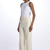 Pantaloni filo scozia 3418 AVORIO circolo 1901 