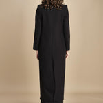 cappotto lungo smoking JIL ANN  IO1100X9049 BK999 ivy oak 