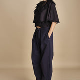 top ricamato SHANNA 121 BLACK sea ny 