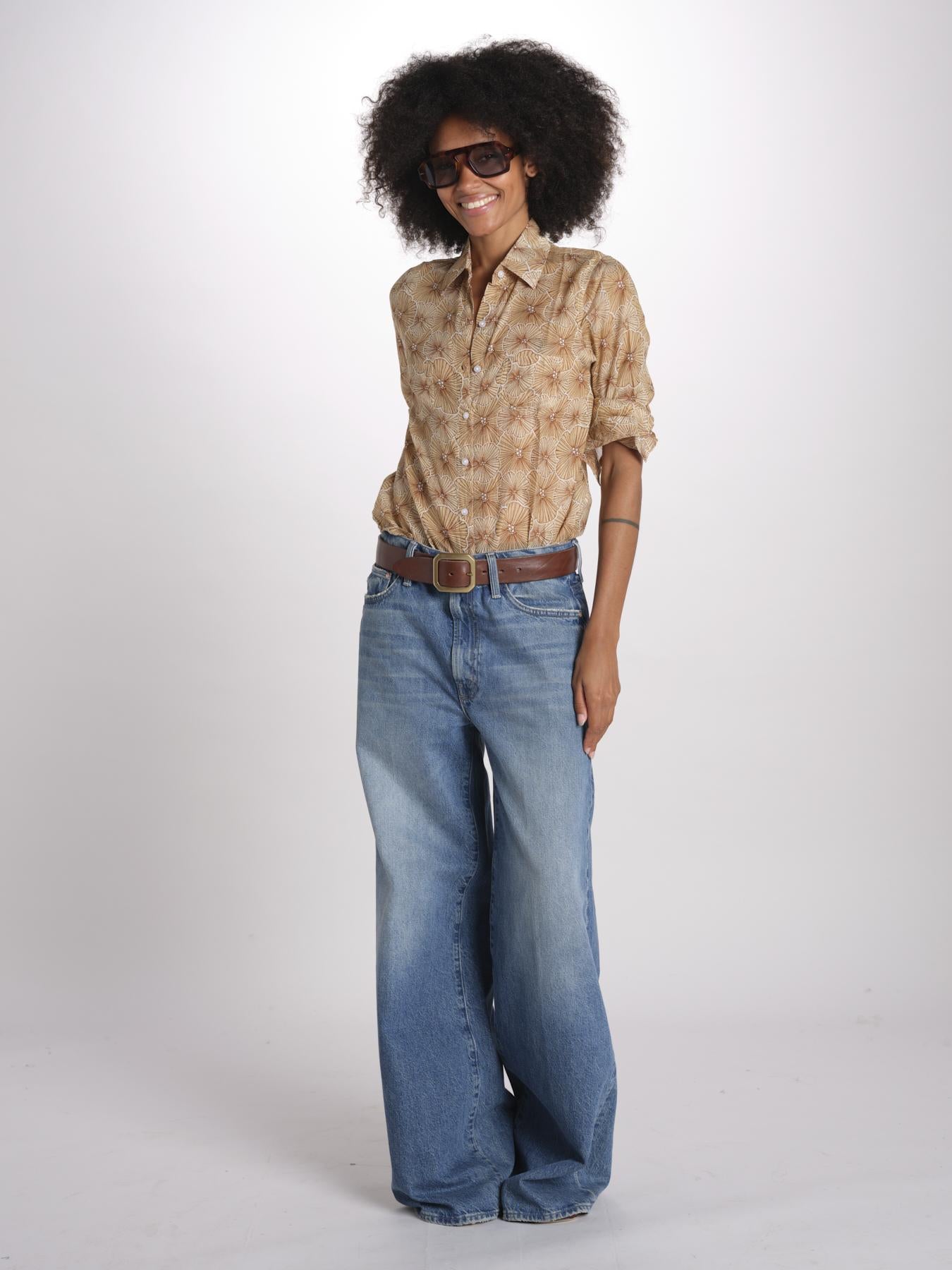 camicia SX7522-4F04 BEIGE terre rouge 