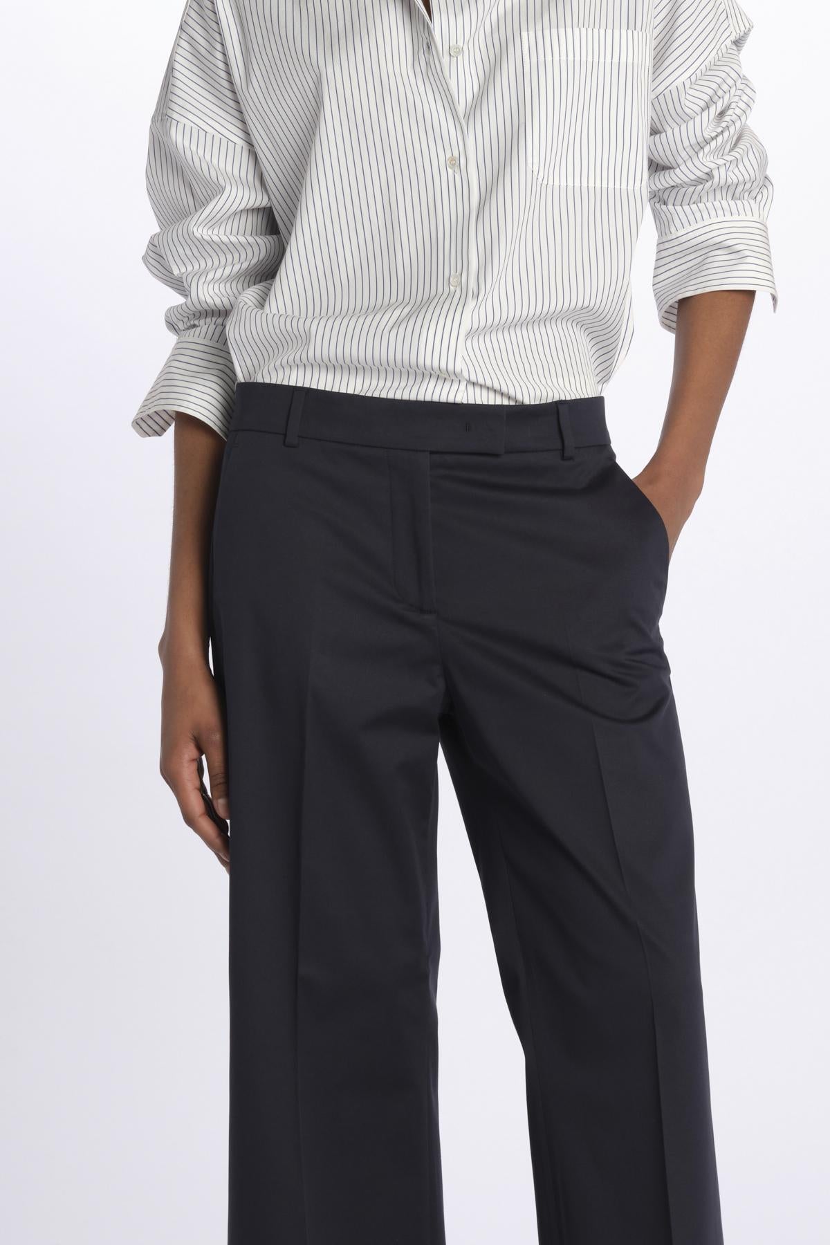 Pantalone MELODIA cropped risvolto MELODIA65254 15 quelledue 