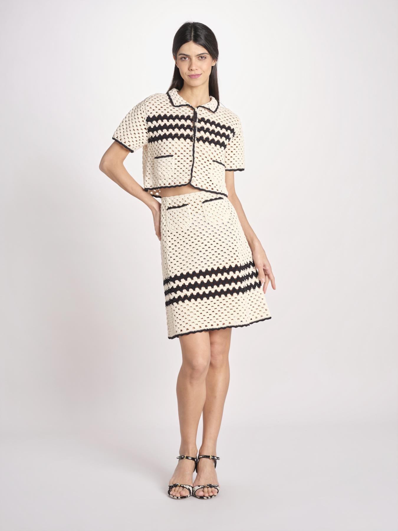 gonna in crochet AC03-9523-1259 PANNA n21 